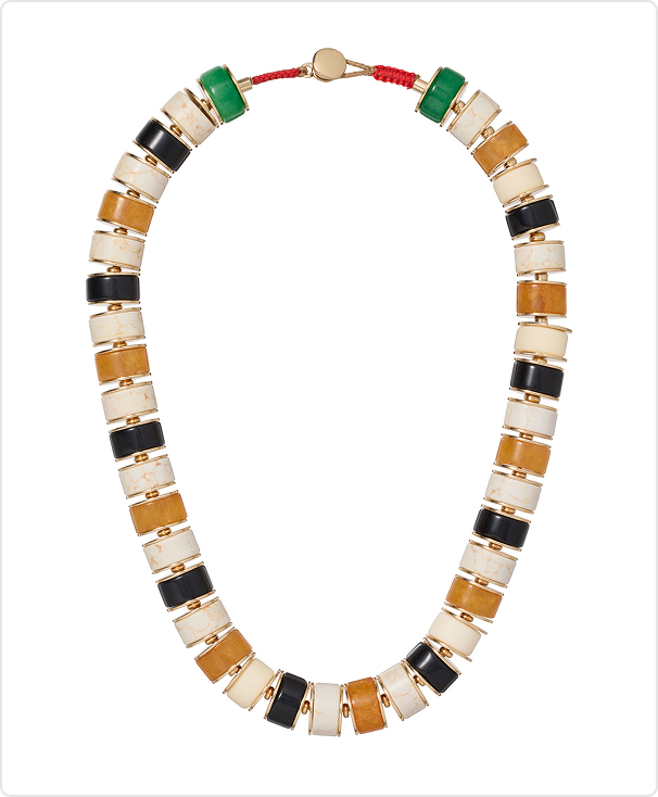 The Stone Slice Necklace