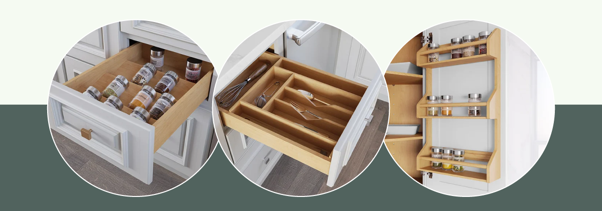 So many ways to reduce clutter with the right solutions.