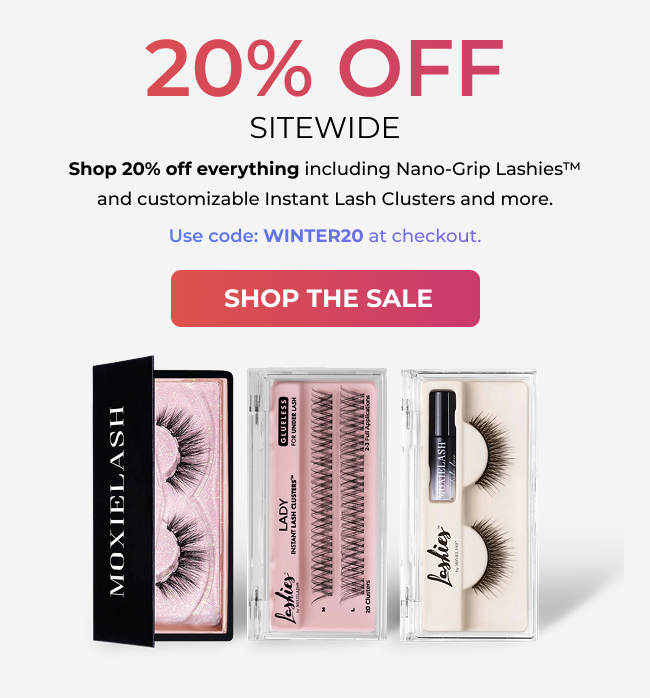 20% off sitewide with code: Winter20