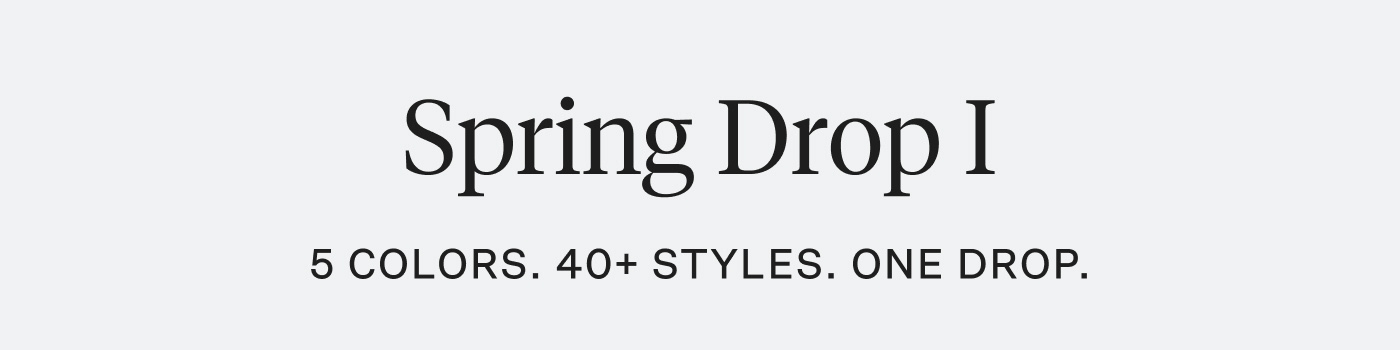 Spring Drop I