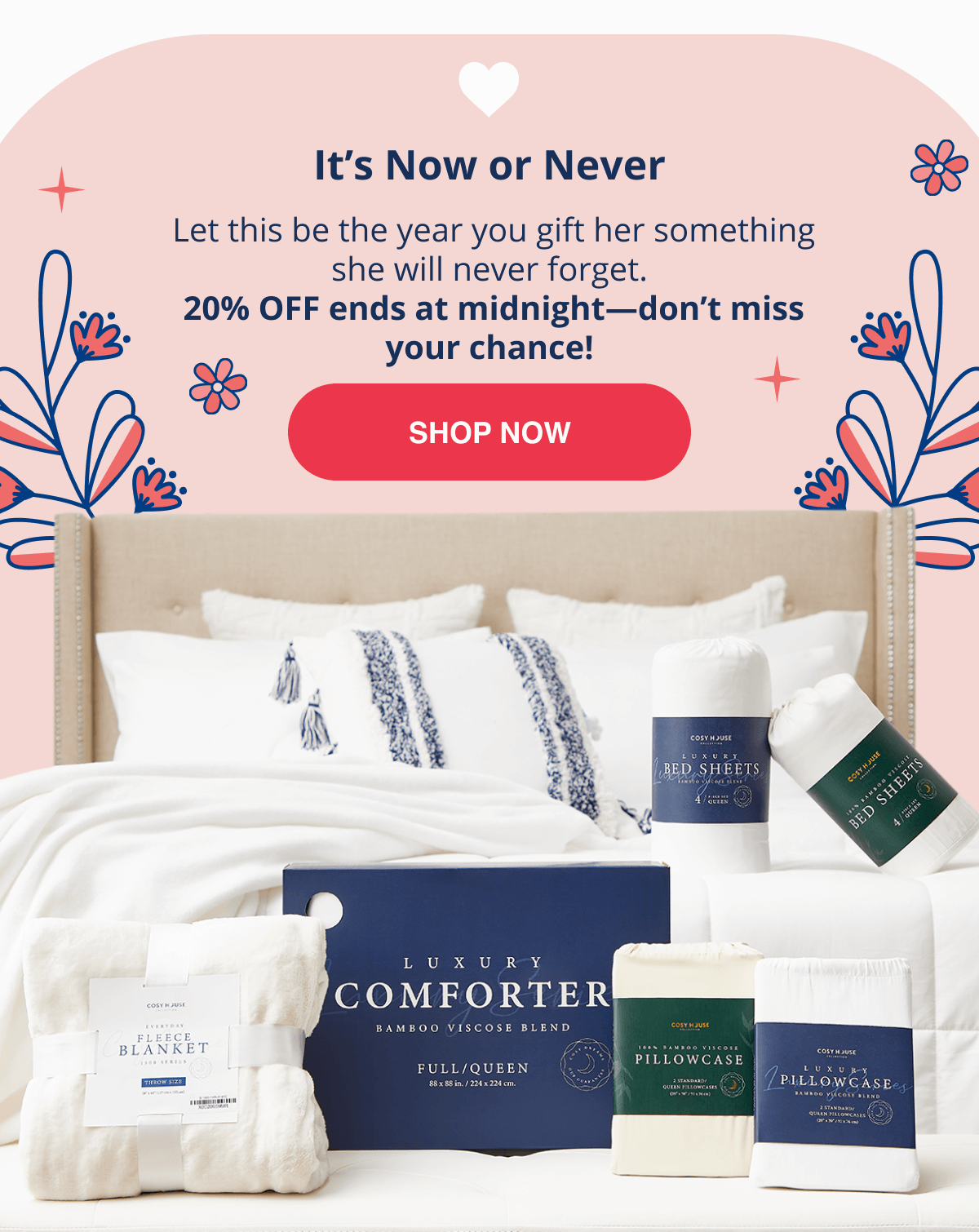 SHOP & SAVE 20%