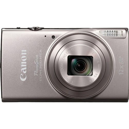 Canon - PowerShot ELPH 360 HS A Digital Camera - Silver
