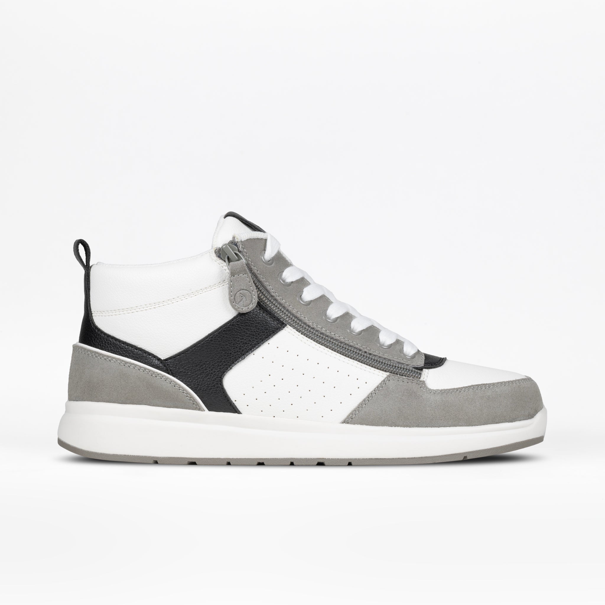 Men's White/Grey/Black BILLY Comfort DZ High - 3E (Men Wide) / 9 US Men