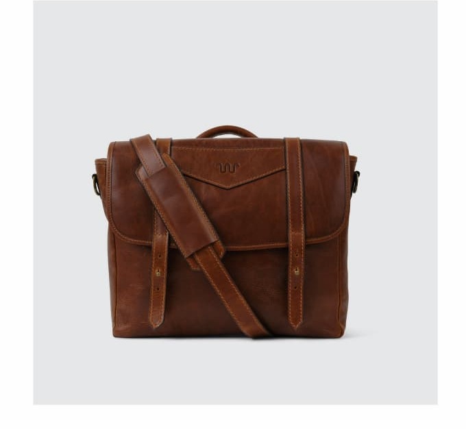  Kineño Leather Messenger