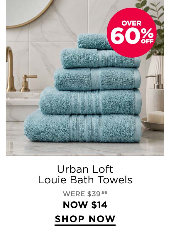 Urban Loft Louie Bath Towels