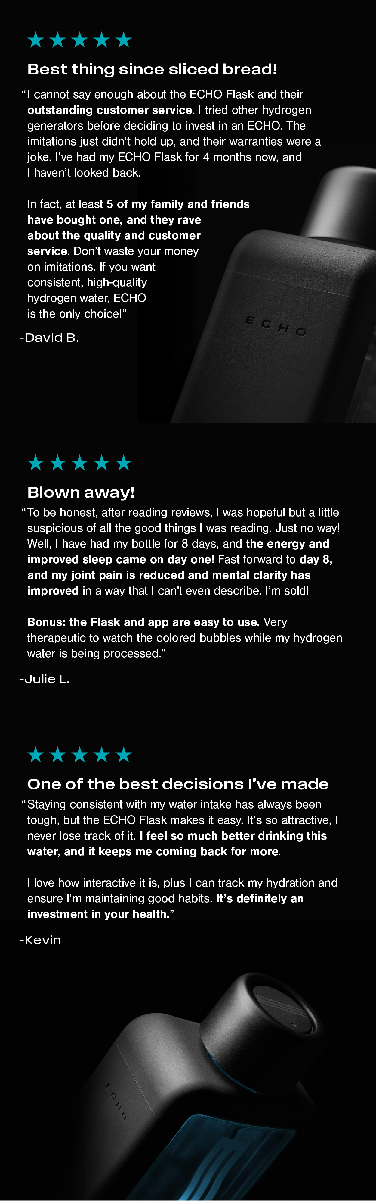 5 star reviews