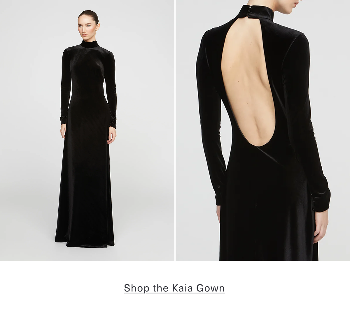 Shop the Kaia Velvet Gown