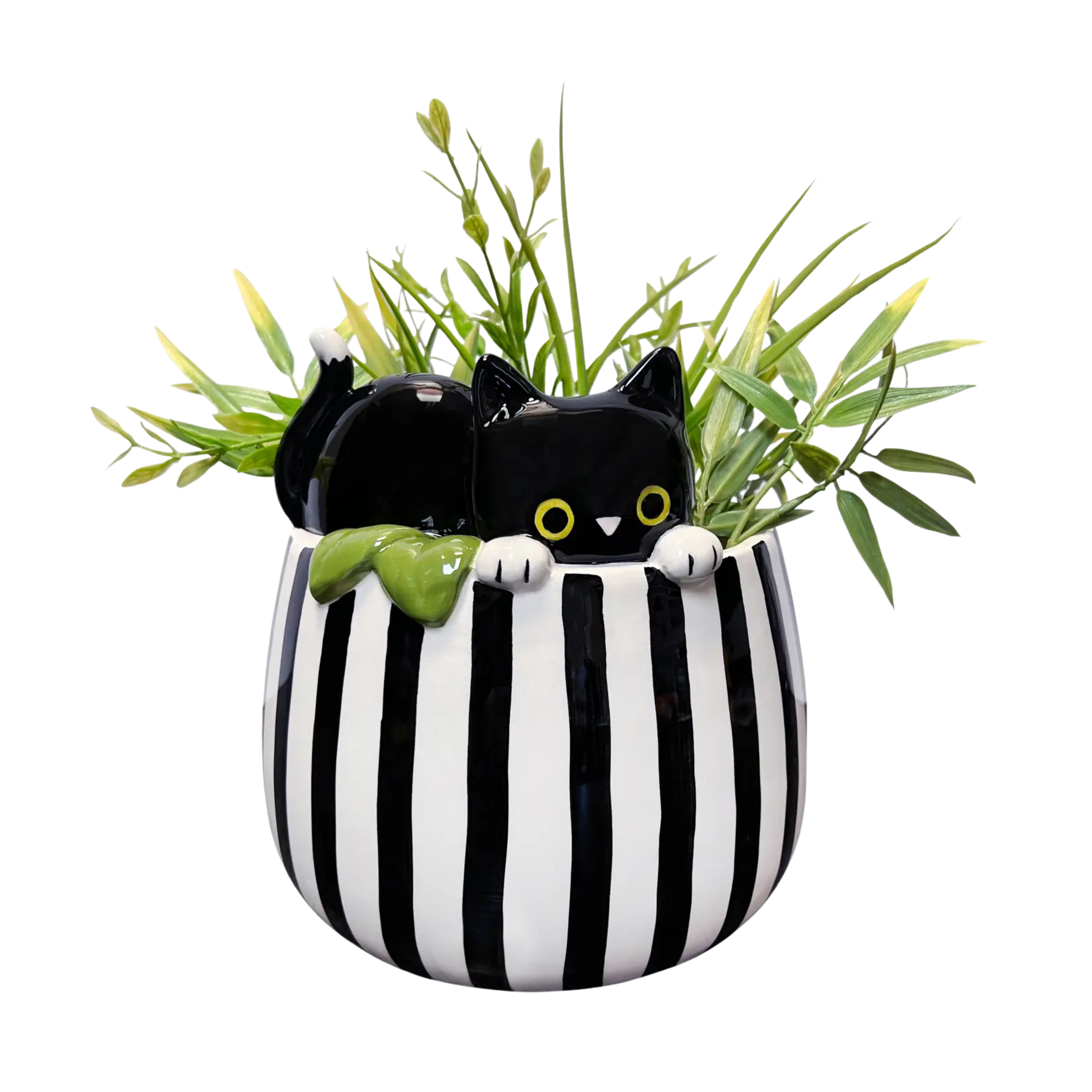 Image of Peek-A-Boo Kitty Planter