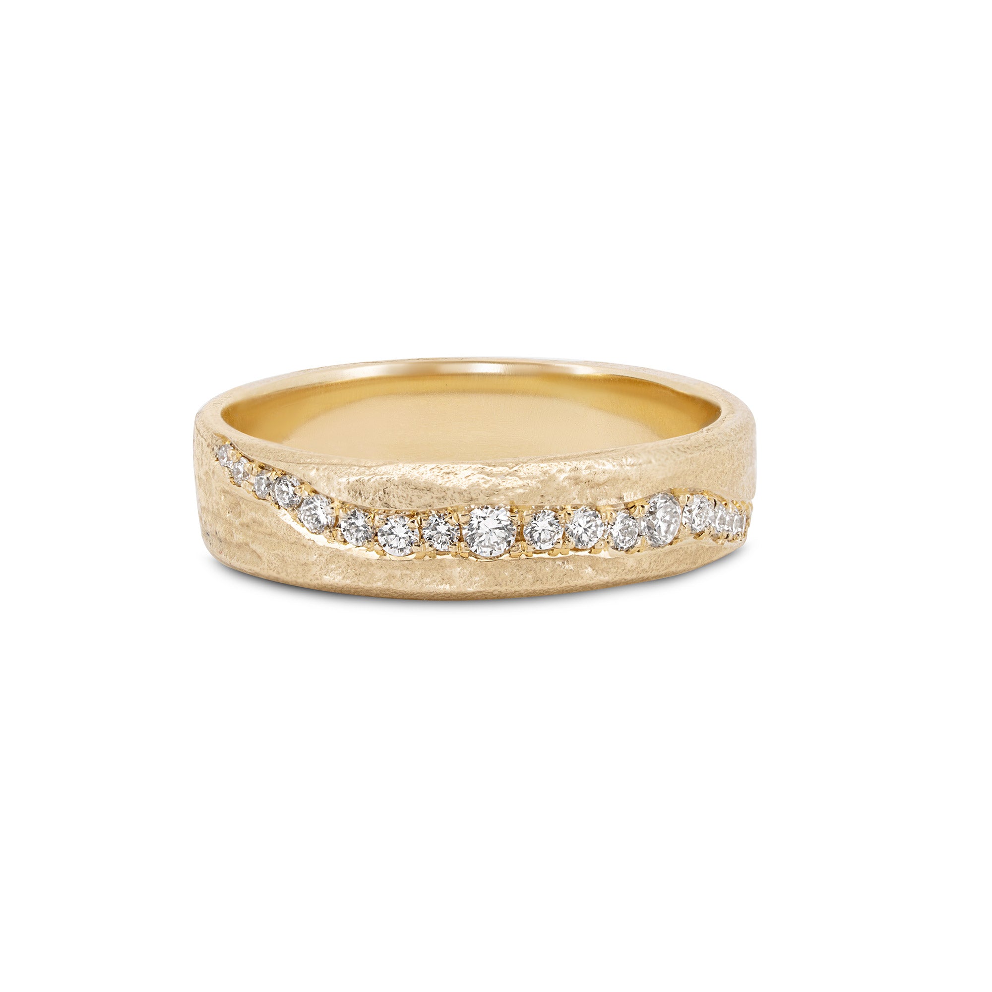 Image of The Light Within Lab Grown Diamond Wide Band