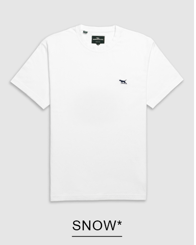 Shop The Gunn Sports Fit Tee 2.0, Snow online and instore at Rodd & Gunn