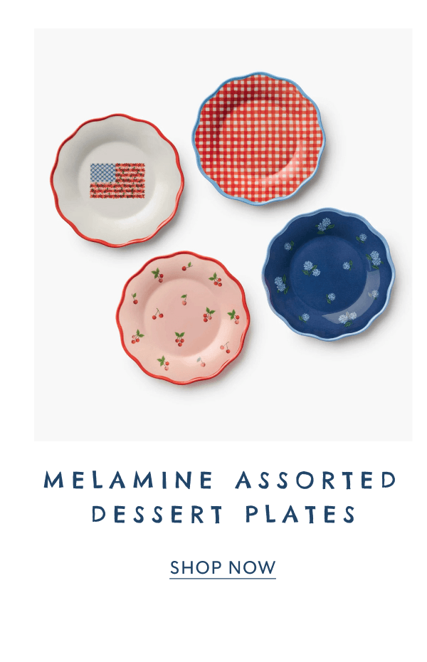MELAMINE ASSOTED DESSERT PLATES | SHOP NOW