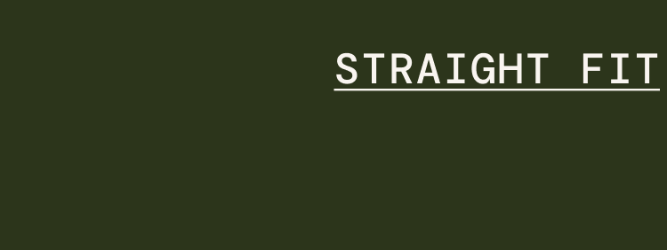 Text: Straight Fit