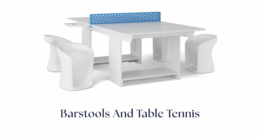 Barstools And Table Tennis