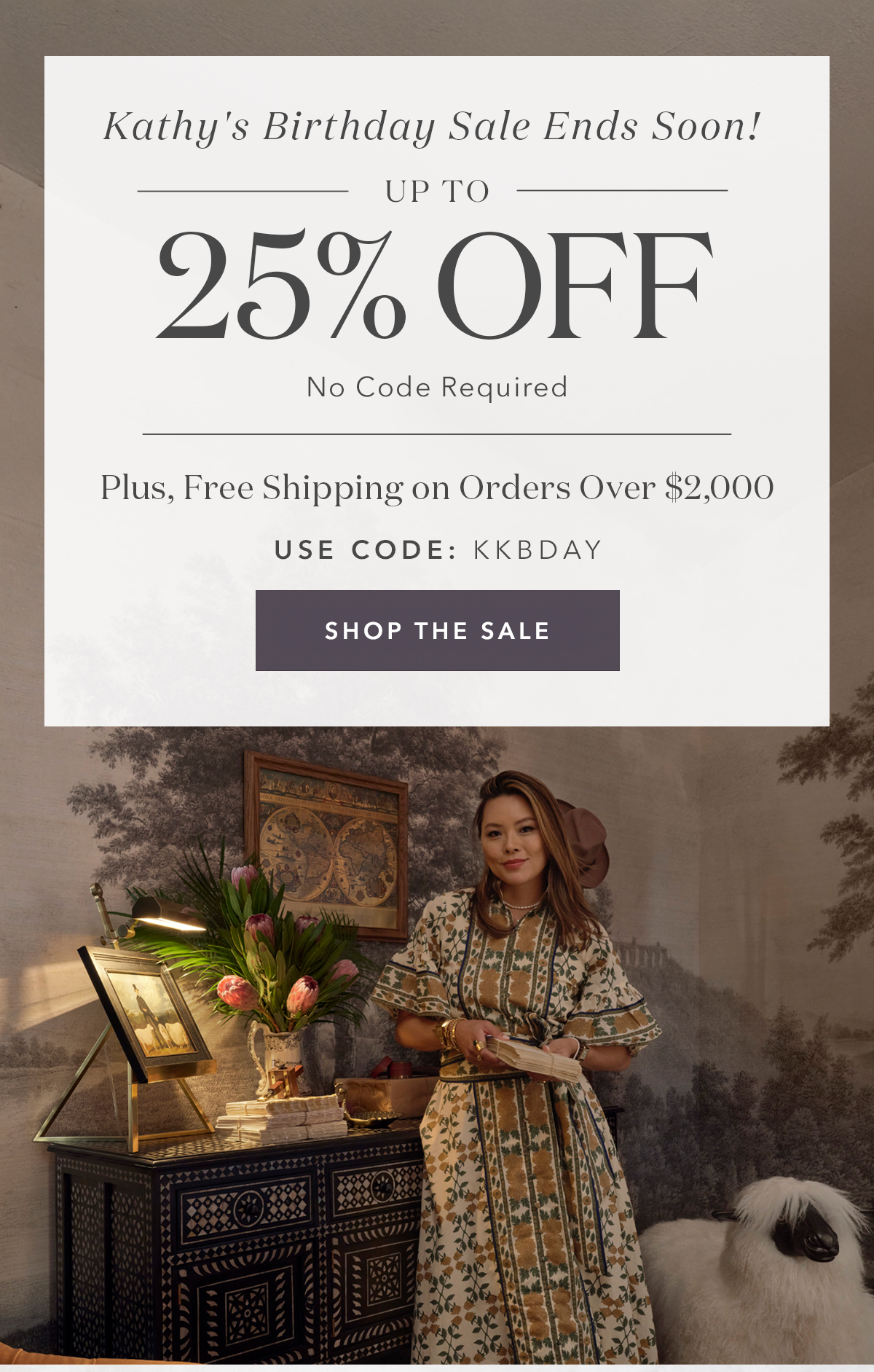 Shop Kathy's Birthday Sale