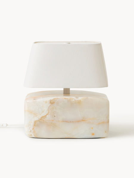 Lampada da tavolo con base in giada Maleo