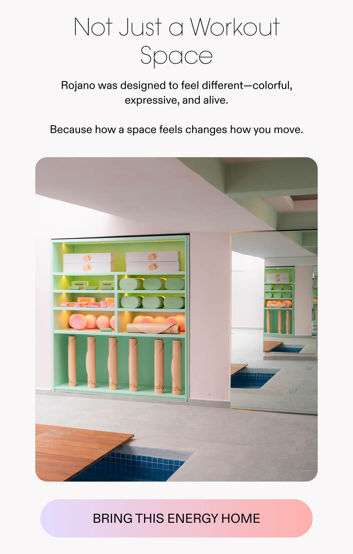 Not Just a Workout Space