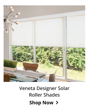 Veneta Designer Solar Roller Shades | Shop Now >