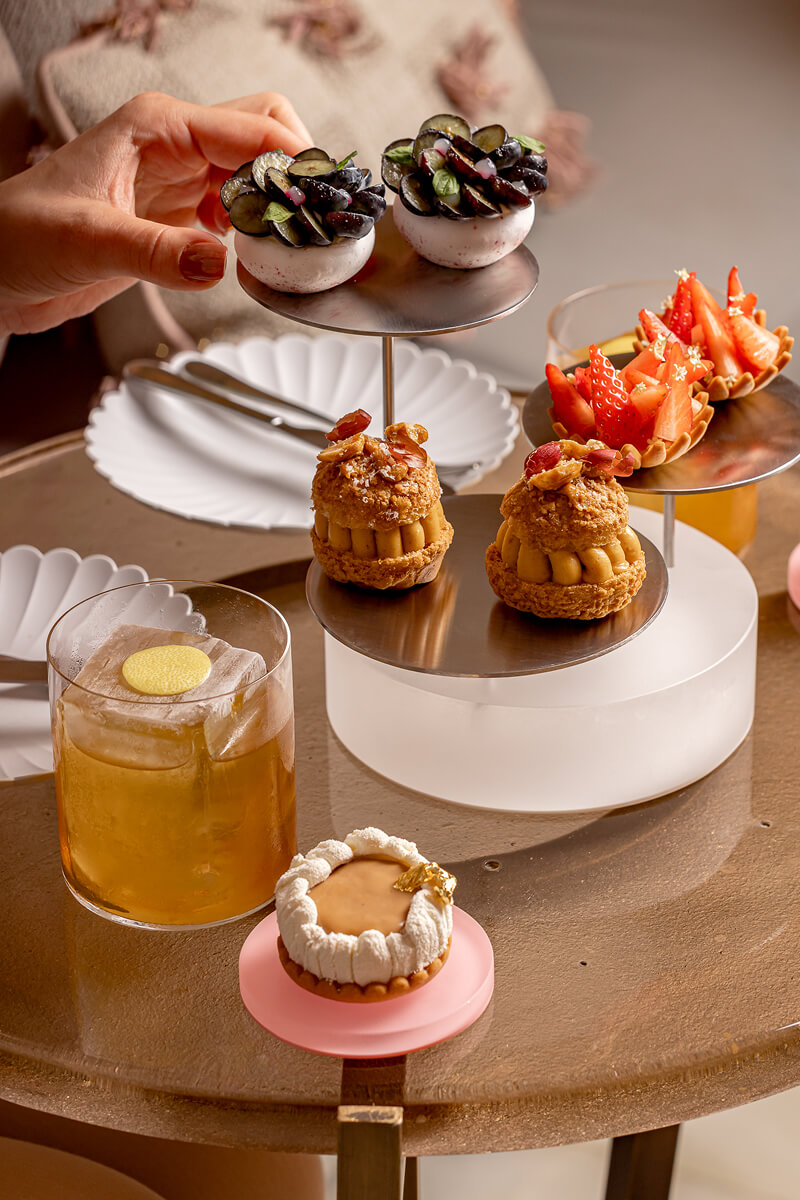 Afternoon Tea served in The Painter's Room at Claridge's