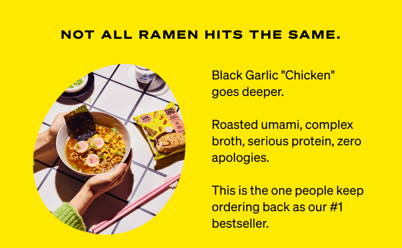 Not all ramen hits the same