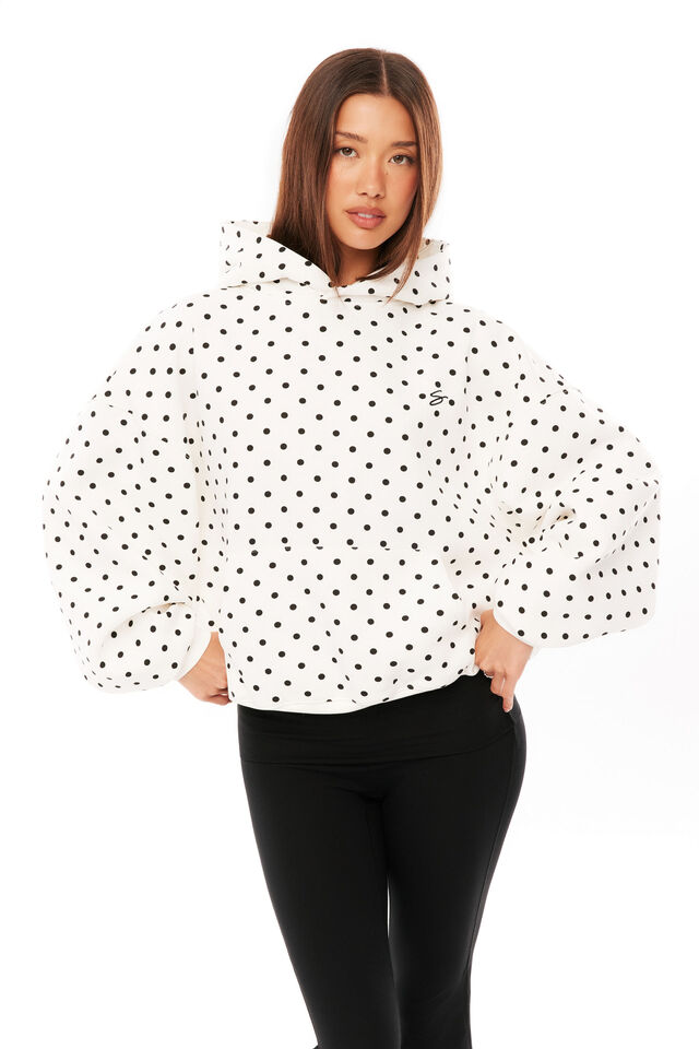 Ella Oversized Fleece Hoodie $60
