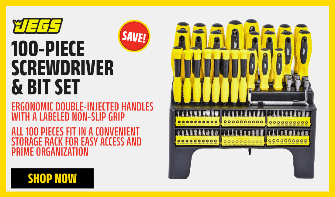 100-Piece Screwdriver & Bit Set