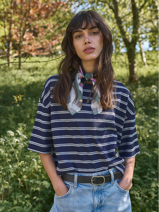 Shop Katya Stripe Tee
