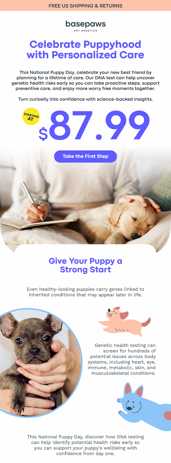 Celebrate Puppyhood with Personalized Care - Take the First Step