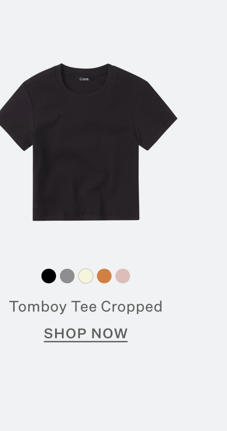 Tomboy Tee Cropped