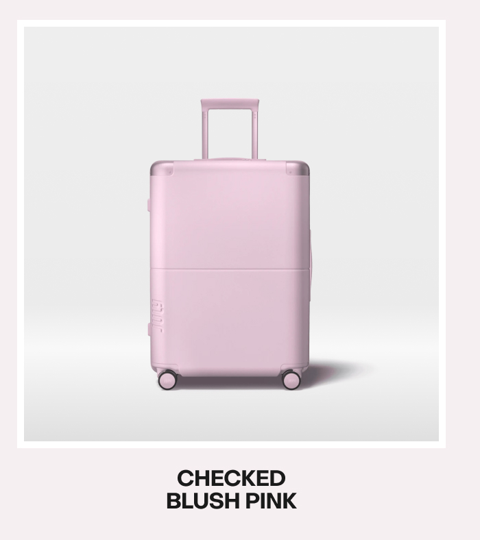 Checked Blush Pink