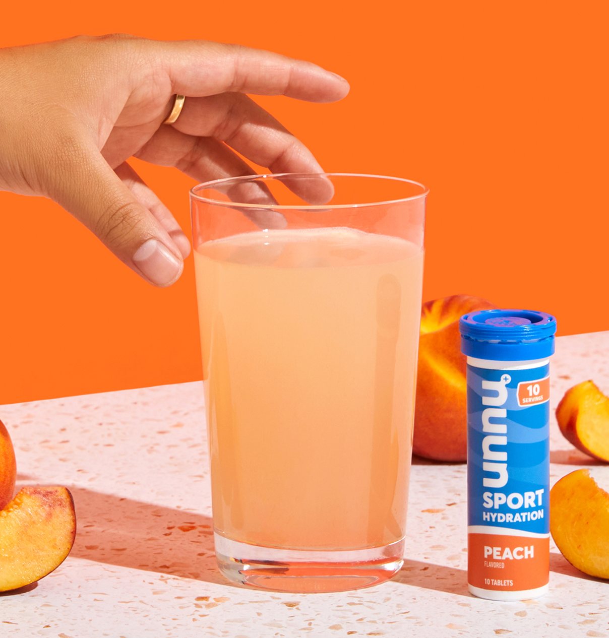 Nuun Sport Hydration Peach