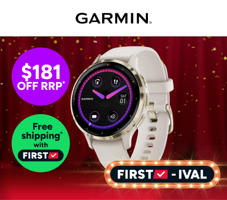 Garmin Venu 3S Smart Sports Watch (Soft Gold with Ivory Band, 41mm) Product Image
