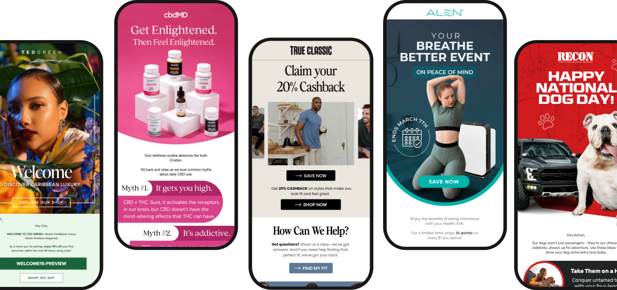 Flowium Sample Emails