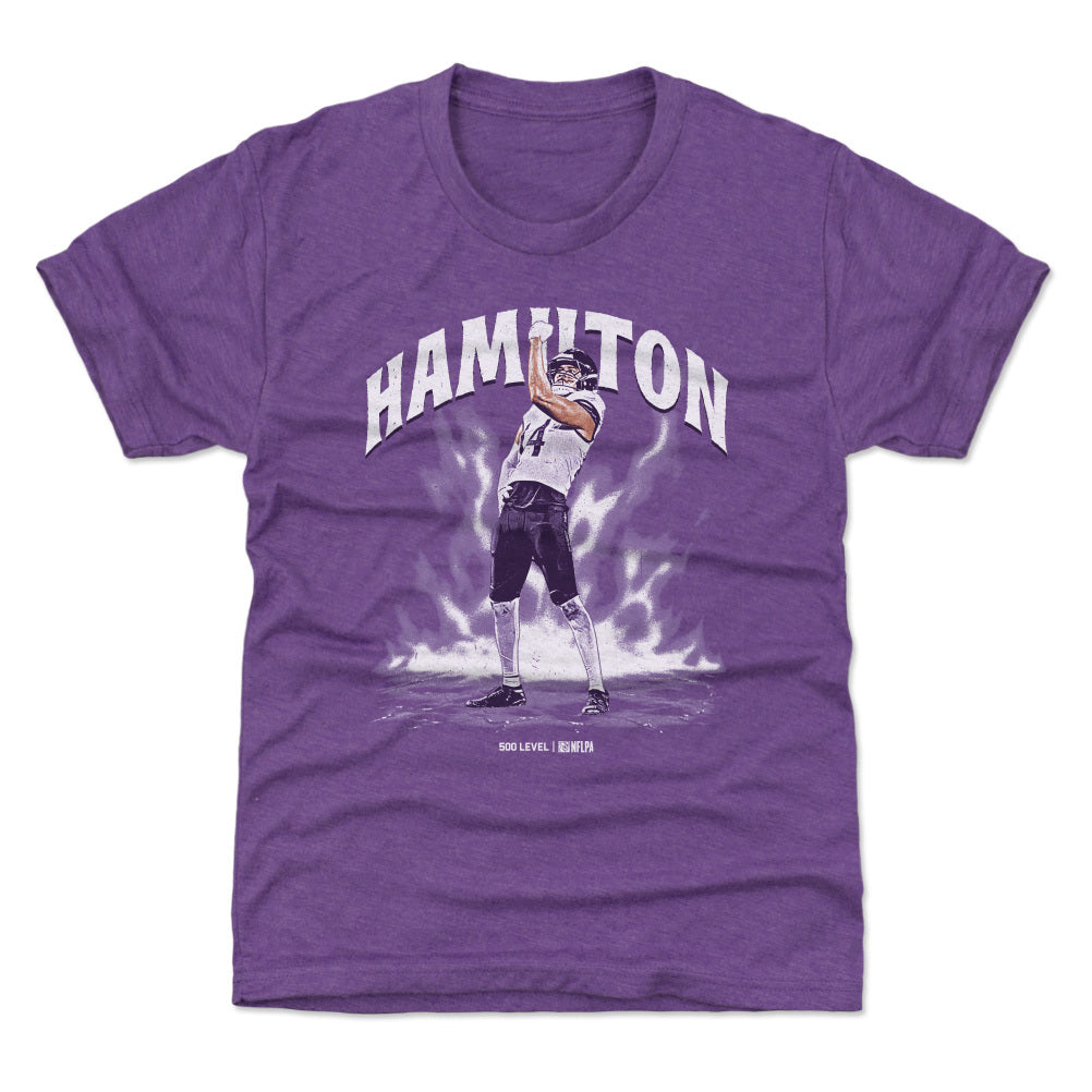 Image of Kyle Hamilton Baltimore Aura WHT