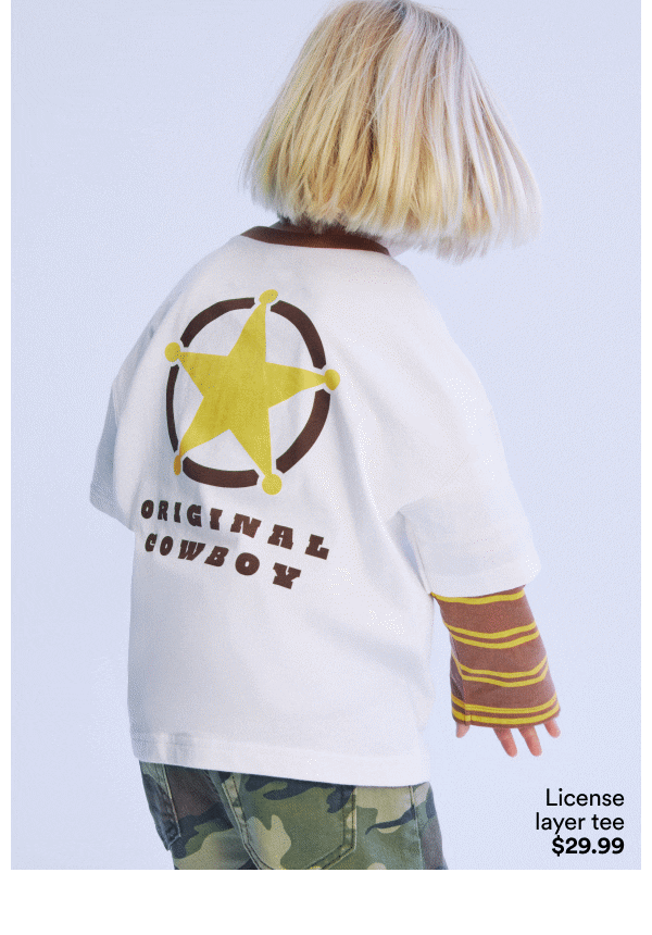 License layer tee $29.99