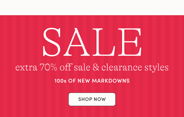 Shop up to 70% off sale