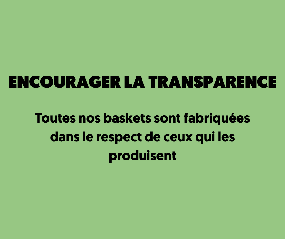 Marque transparente