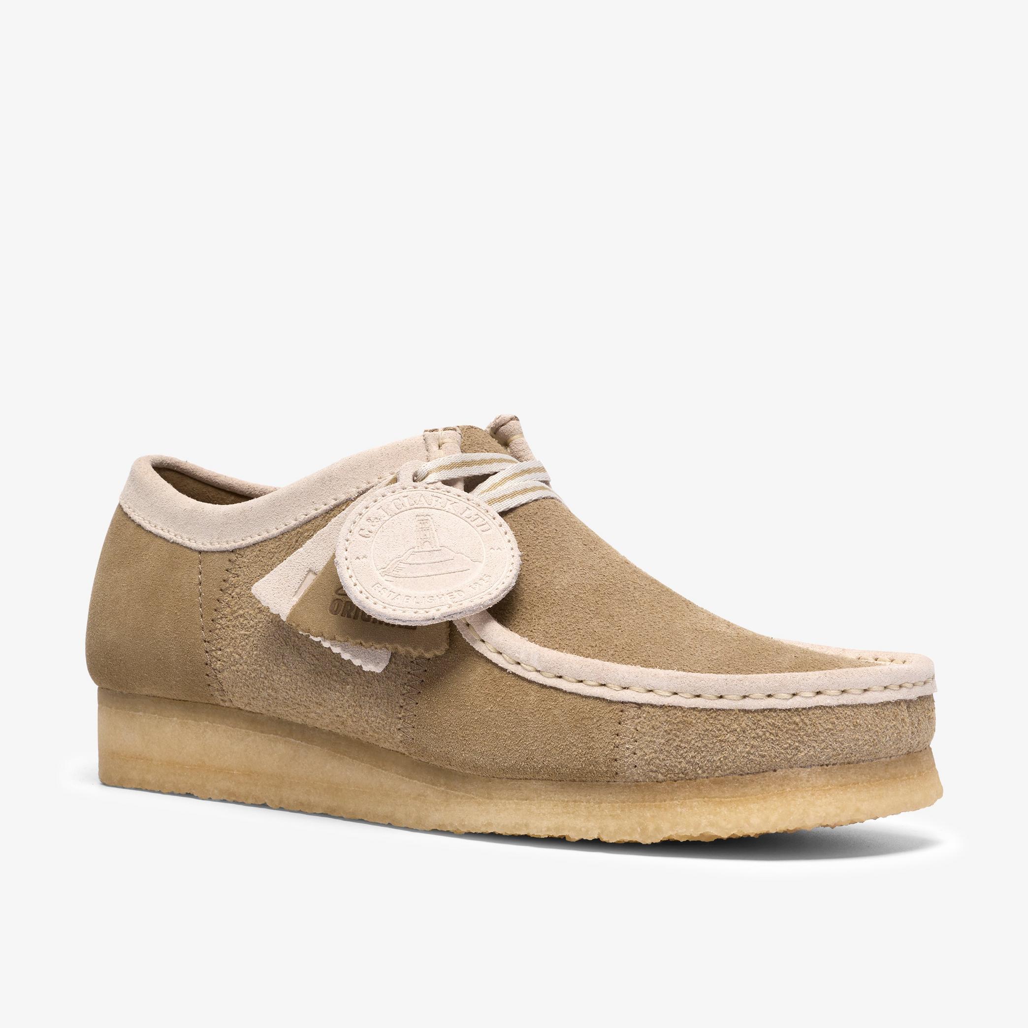Shop Wallabee Maple Stripe