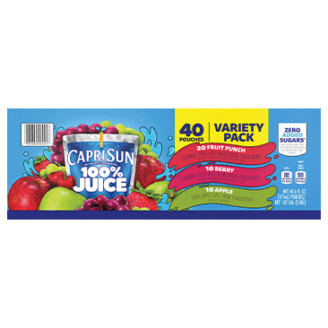 Capri Sun 100% Juice Pouches