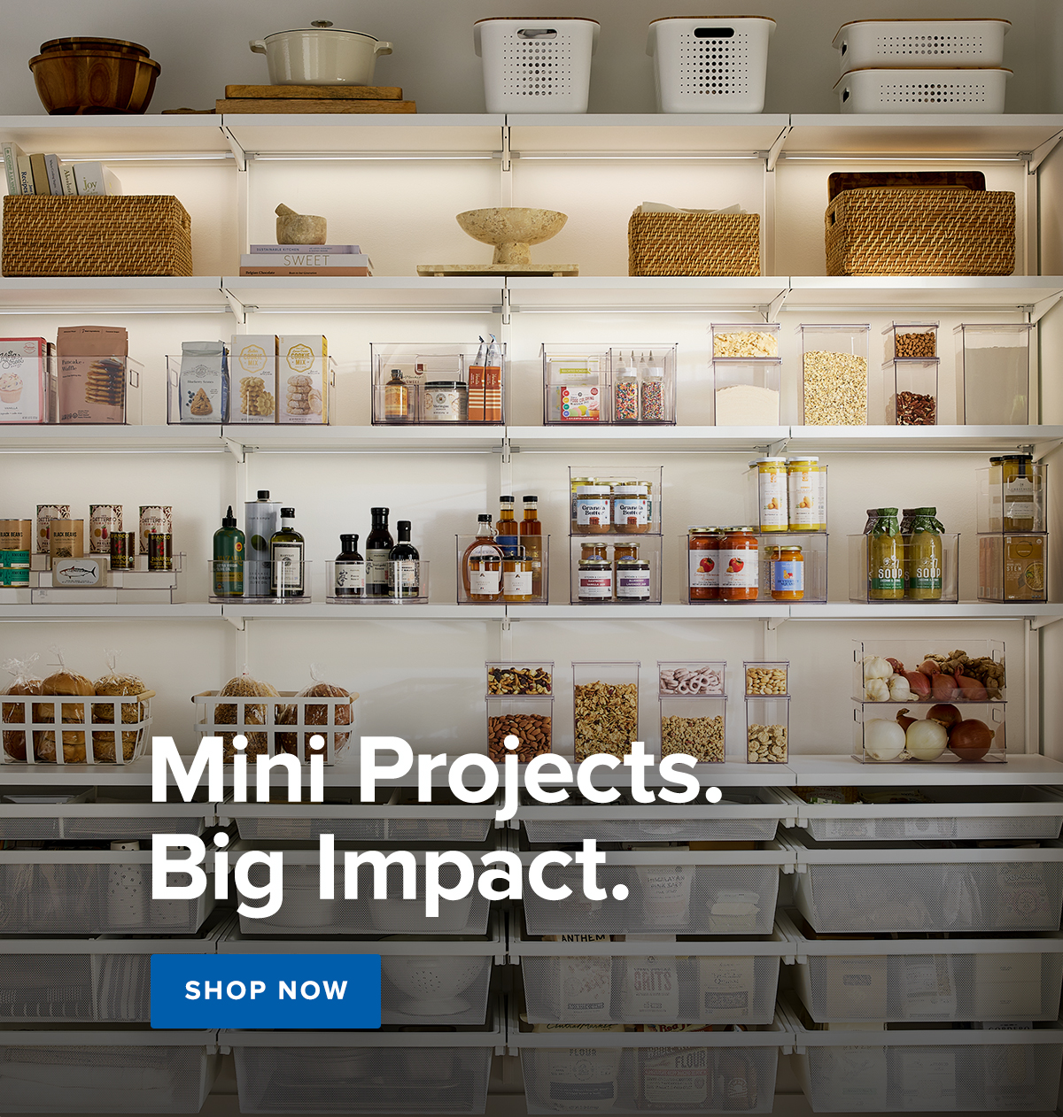 Mini Projects. Big Impact. Shop Now