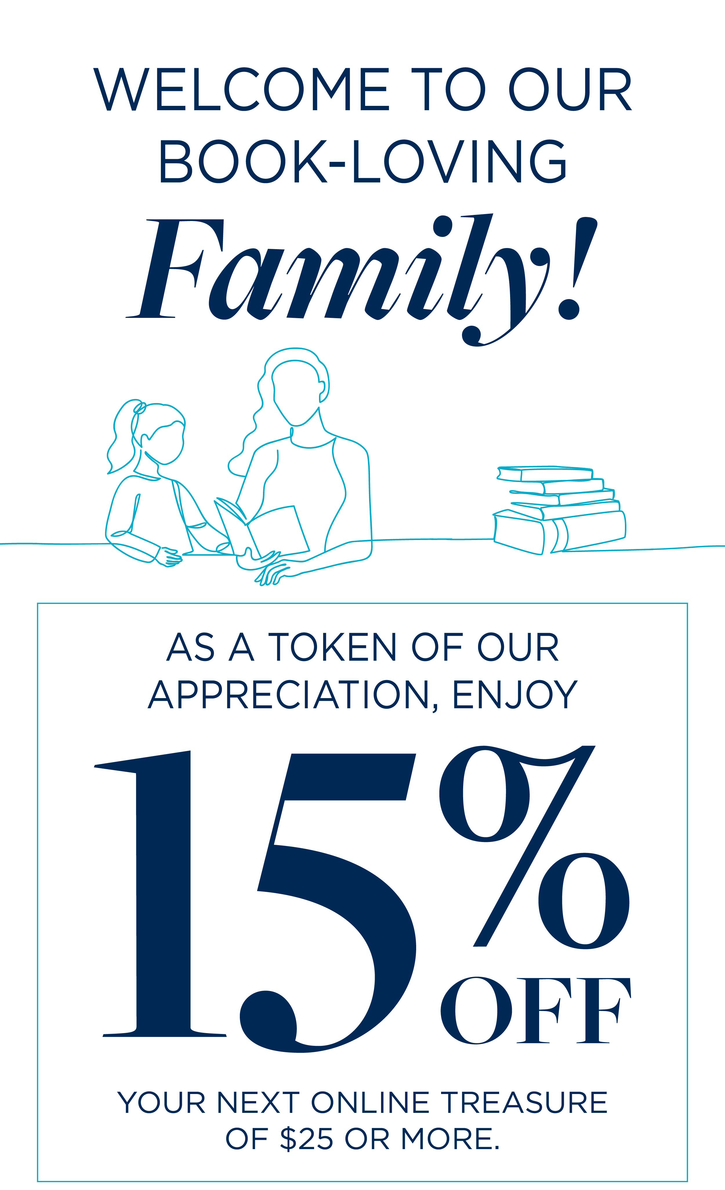 Get an EXTRA 15% OFF your $25+ online order! Shop Now. Stay in the know about exclusive sales, special offers, and new releases.