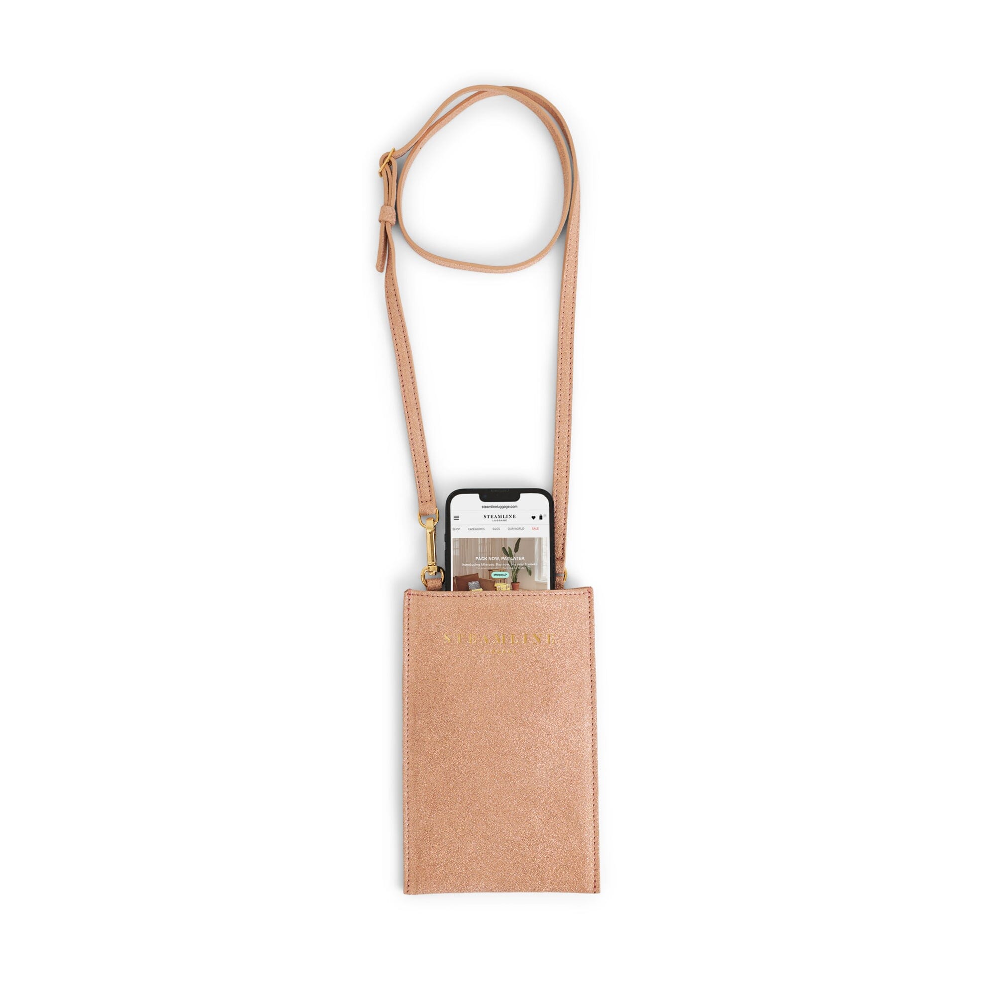 Image of The Navigator - Desert Glitter Crossbody Phone Bag