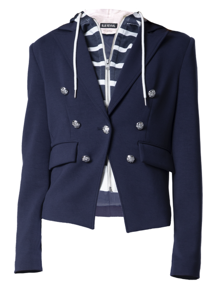 Kasey Nautical Hooded Blazer