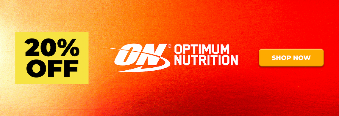 20% OFF OPTIMUM NUTRITION