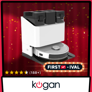 Kogan SmarterHome™ LX20 Pro Ultra Robot Vacuum and Mop with Self-Cleaning and Drying Product Image