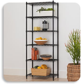 TRINITY 3-Tier Modular Wire Shelving Rack 23-inch x 13-inch x 30-inch, NSF, 2-Pack