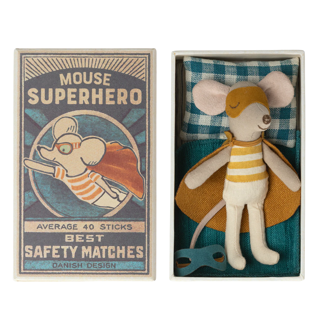 Image of Super Hero Mouse - Little Brother (In Match Box)