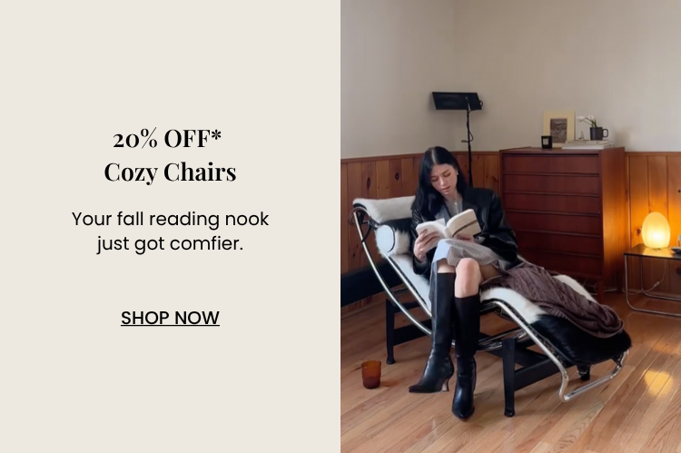 20% Off Cozy Chairs