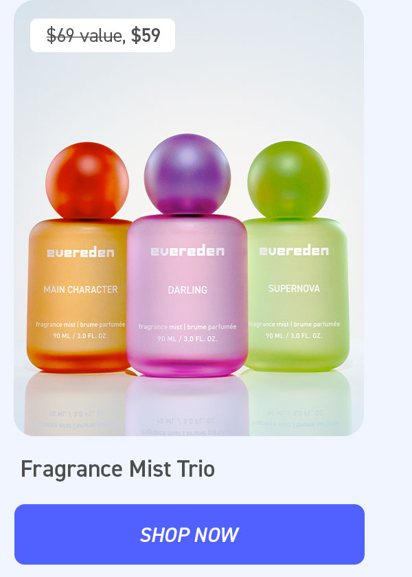 Fragrance Mist Trio 