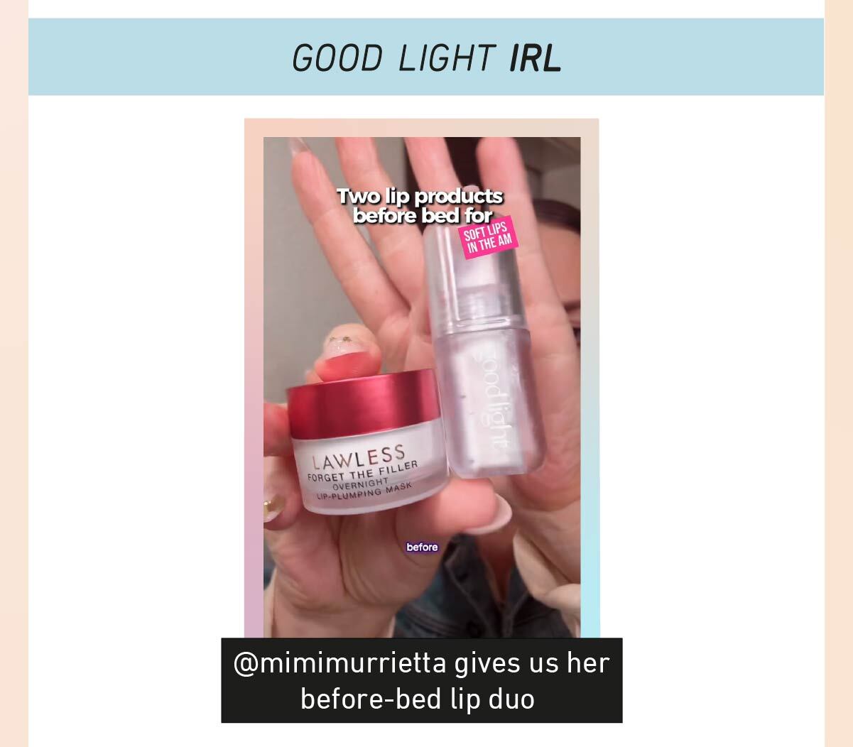 good light IRL