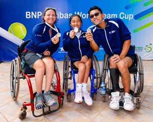 Players with medals